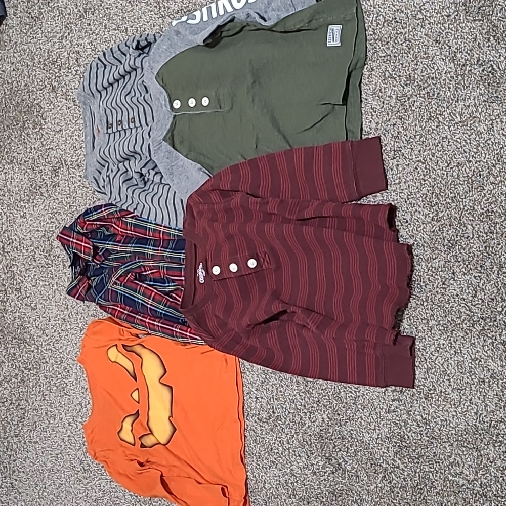 Boys 4T longsleeve shirt bundle